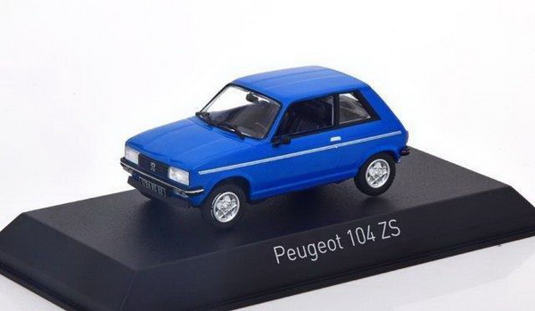Модель 1:43 Peugeot 104 ZS - ibis blue