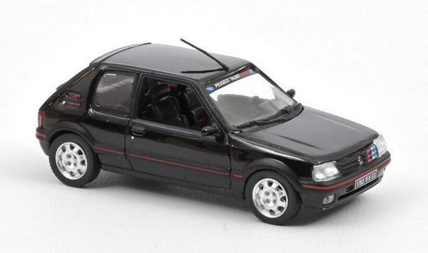 Peugeot 205 GTI 1.9 - 1992 - black (with PTS decals)