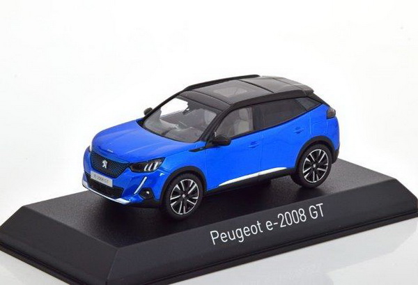 Модель 1:43 Peugeot E-2008 GT - blue