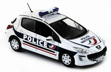 Модель 1:43 Peugeot 308 Police