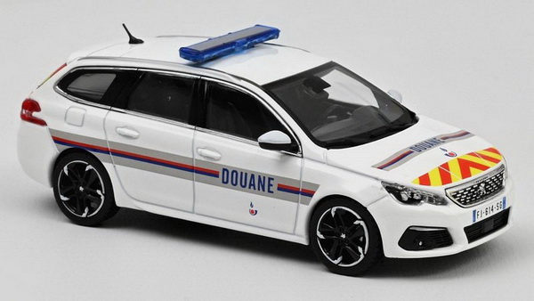 Модель 1:43 Peugeot 308 SW - 2018 - Douanes