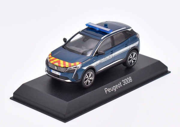 Модель 1:43 Peugeot 3008 Gendarmerie - 2023 (Facelift)