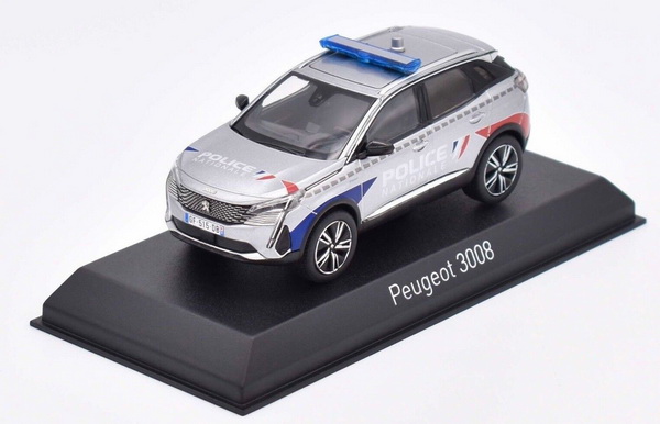 Модель 1:43 Peugeot 3008 Police Nationale - 2023 (Facelift)