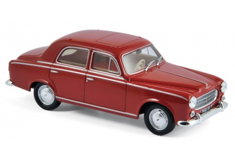 Модель 1:43 Peugeot 403 - rubis red