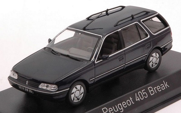 Peugeot 405 Break 1991 (Dark Blue) 474556 Модель 1:43