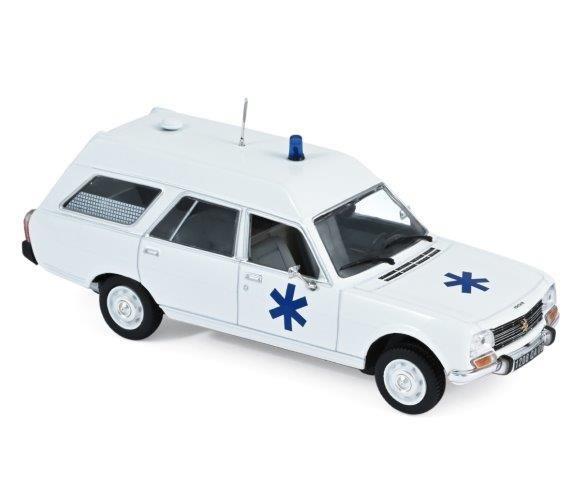 peugeot 504 break "ambulance" (скорая медицинская помощь) 475442 Модель 1:43