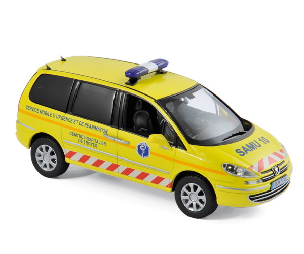 Модель 1:43 Peugeot 807 «SAMU 10» (неотложная медицинская помощь)