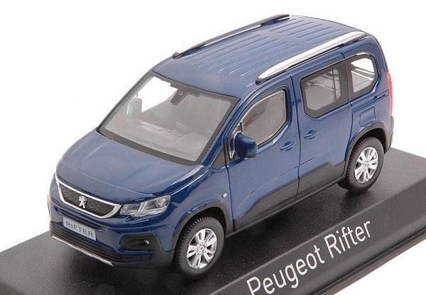 Peugeot Rifter 2018 (Blue) (1/43)