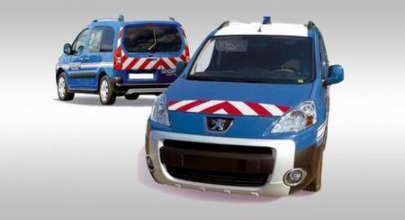 Модель 1:43 Peugeot Partner «Gendarmerie» минивэн