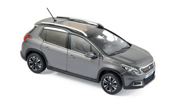 Модель 1:43 Peugeot 2008 (рестайлинг) - platinium grey
