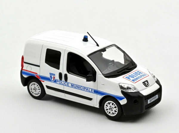 Peugeot Bipper "Police Municipale" (муниципальныя полиция Франции) 479869 Модель 1:43