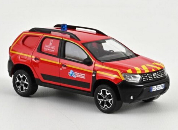 Dacia Duster II VL Chef de Groupe Pompier Pas de Calais - 2020
