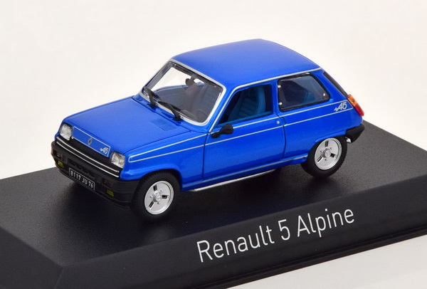 Модель 1:43 Renault 5 Alpine 1977 - blue met.