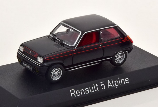 renault 5 alpine 1977 - black 510532 Модель 1:43