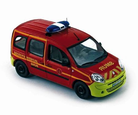 Модель 1:43 Renault Kangoo SMUR (пожарная скорая помощь) 2009