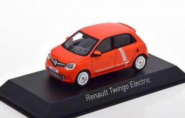 RENAULT Twingo Electric "Vibes" 2021 Valencia Orange 517420 Модель 1:43