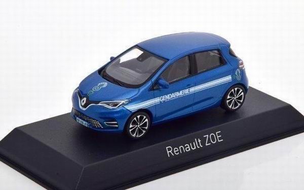 Renault Zoe "Gendarmerie" (жандармерия Франции) - blue 517565 Модель 1:43