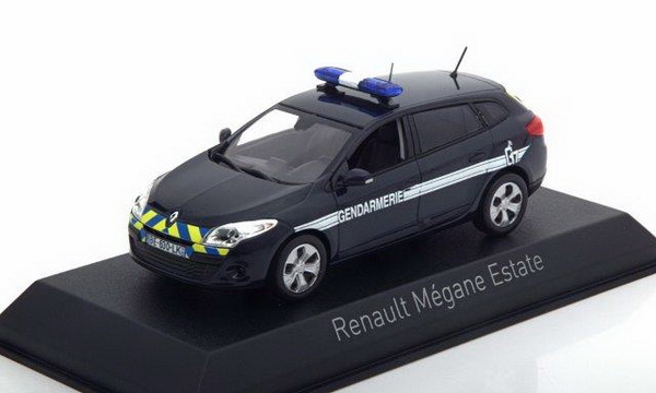 renault megane estate "gendarmerie" (жандармерия Франции)2012 517647 Модель 1:43