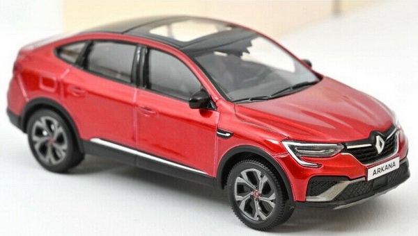 Модель 1:43 Renault Arkana R.S. Line (кроссовер) 2021 Flamme Red