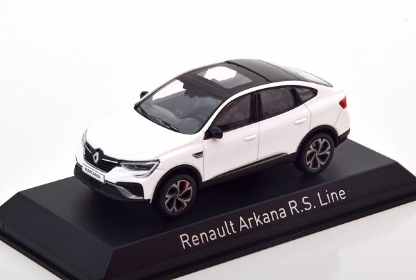 Модель 1:43 Renault Arkana R.S. Line 2021 white-metallic