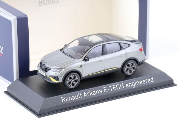 Renault Arkana E-Tech Engineered 2022 - Metallic Grey 517686 Модель 1:43