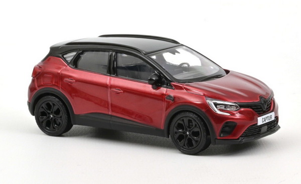 Renault Captur Rive Gauche - 2022 - Red/Black 517769 Модель 1:43