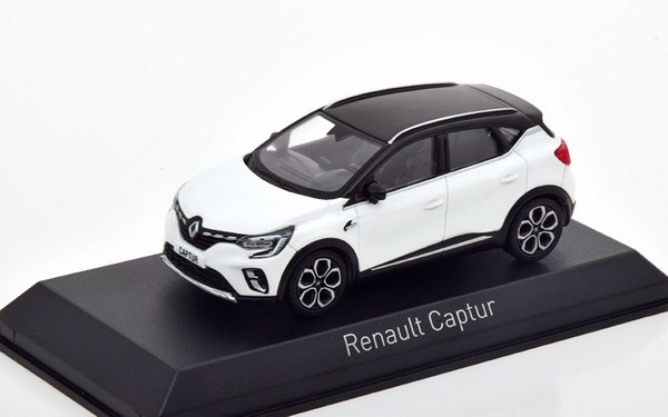Модель 1:43 Renault Captur 2020 - white /black met.