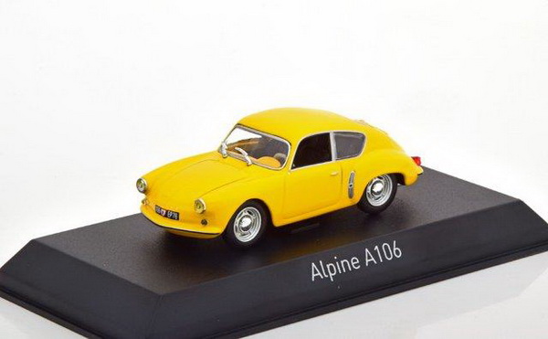 Renault Alpine A106 - yellow 517822 Модель 1:43