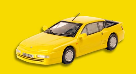 Модель 1:43 Renault Alpine A610 / yellow