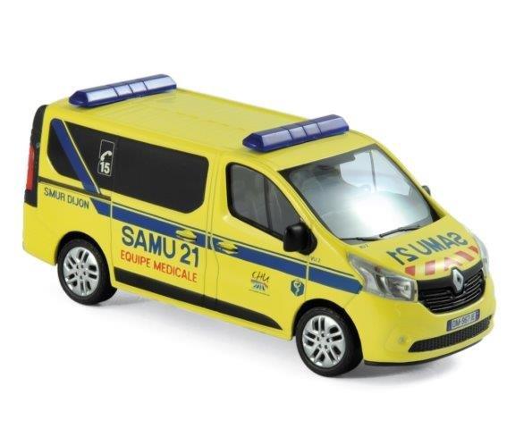 Модель 1:43 Renault Trafic «SAMU 21» (неотложная медицинская помощь)