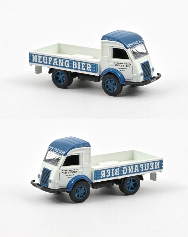 Модель 1:87 Renault Galion Truck Neufang Bier (1963), White Blue