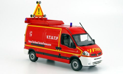 Модель 1:43 Renault Master firemen «V.T.U.T.P»