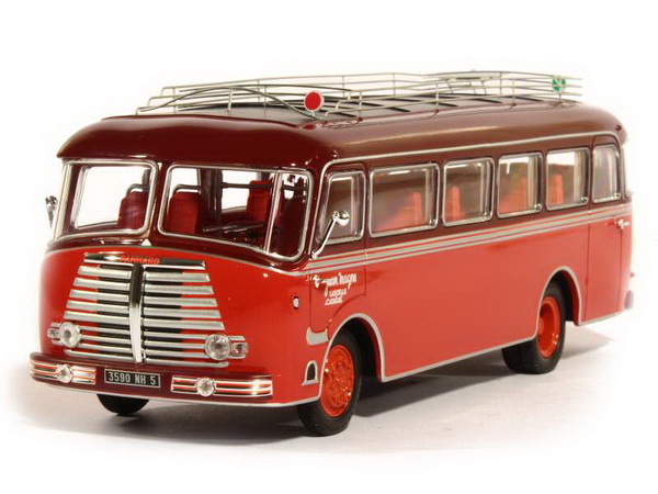 Panhard K173 «Les Choristes» (автобус) - 2-tones red 521200 Модель 1:43