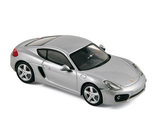 Модель 1:43 Porsche Cayman S (981C) - silver