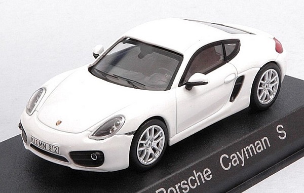 Porsche Cayman S 2013 (White) 750037 Модель 1:43