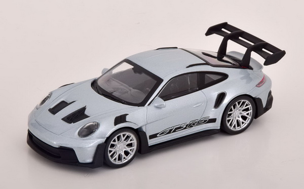 Модель 1:43 Porsche 911 GT3 RS - 2022 - Silver/Back JET CAR