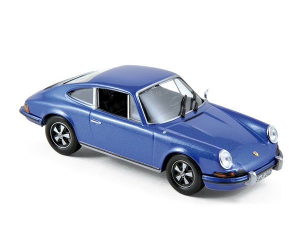 porsche 911 s 2.4 1973 gemini blue 750055 Модель 1:43