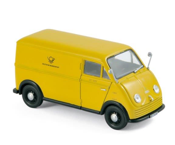 Модель 1:43 DKW F89L «Deutsche Bundespost» фургон - yellow