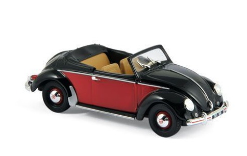 Модель 1:43 Volkswagen Hebmüller - black/red