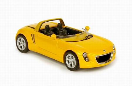Модель 1:43 Volkswagen Eco Racer - yellow met
