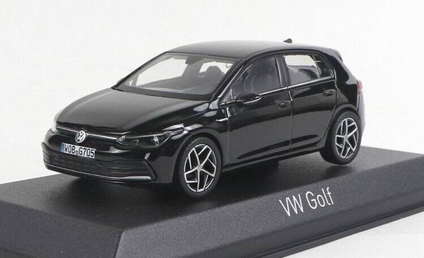 volkswagen golf viii (5-door) - black 840133 Модель 1:43