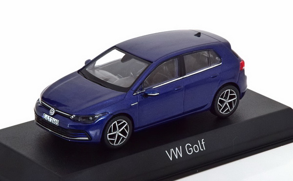 Volkswagen Golf VIII (5-door) - 2020 - Dark Blue met. 840134 Модель 1:43