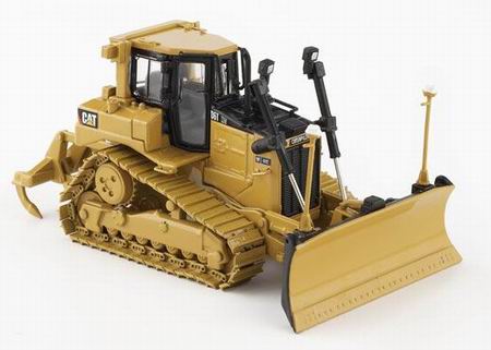 caterpillar d6t xw elevated sprocket dozer with ripper and metal tracks NS55197 Модель 1:50
