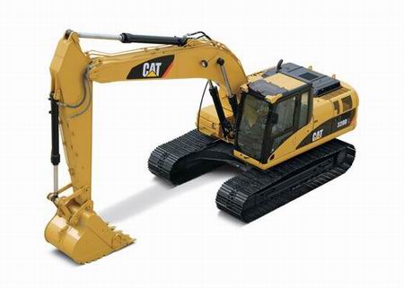 Модель 1:50 Caterpillar 320D L Hydraulic Excavator with Metal Tracks