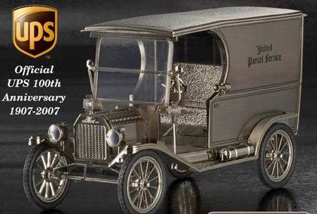 ford model t «united parcel service» old №1 ns58006 Модель 1:18