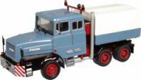 faun 1206 historical heavy weight truck in blue 504-20 Модель 1:50