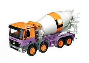 mercedes-benz 4-axle concrete truck-lichtner-beton 534-04 Модель 1:50