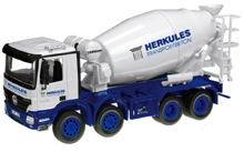 mercedes-benz actros 4-axle concrete mixer-herkules 534-12 Модель 1:50