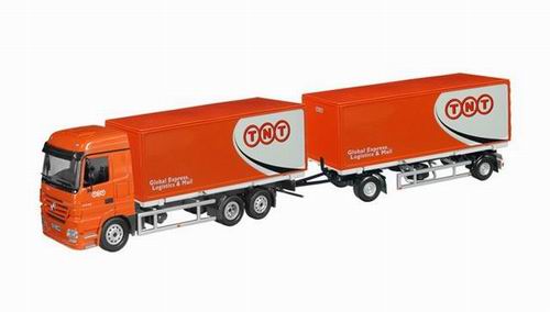mercedes-benz truck and trailer-tnt global express 548-01 Модель 1:50