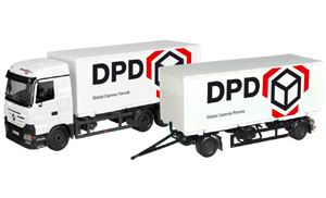 mercedes-benz actros with interchangeable trailers-dpd 549-04 Модель 1:50